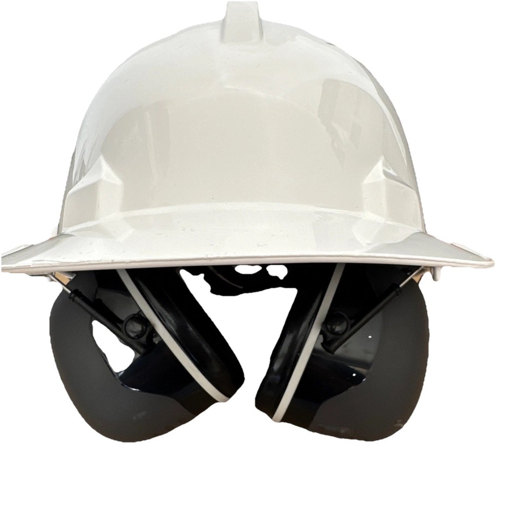 3M Helmet Attached Ear Muff - Black Includes E Backplate & Safety Helm Combo