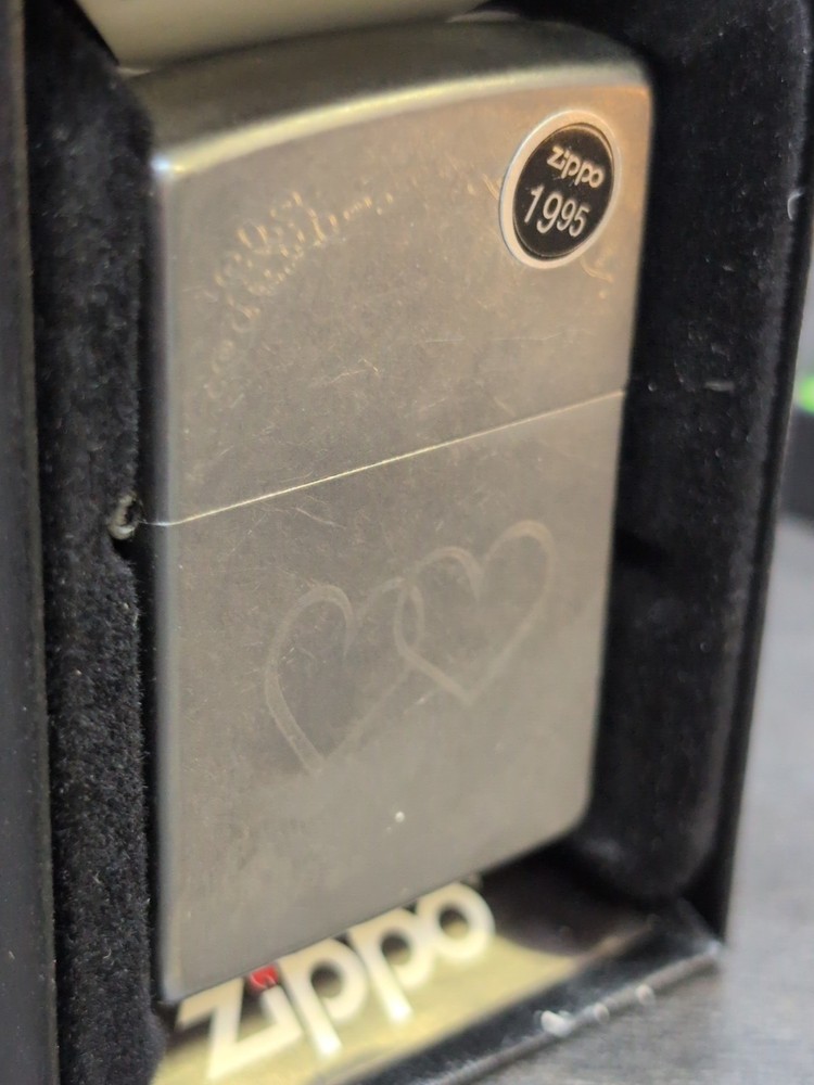 Zippo Be Wedding Lighter New in Box Bride & Groom