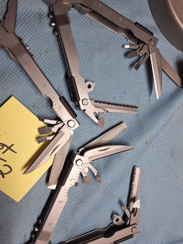 3 Silver GERBER Multiplier Multi Tools EXCELLENT loc Gerber 52