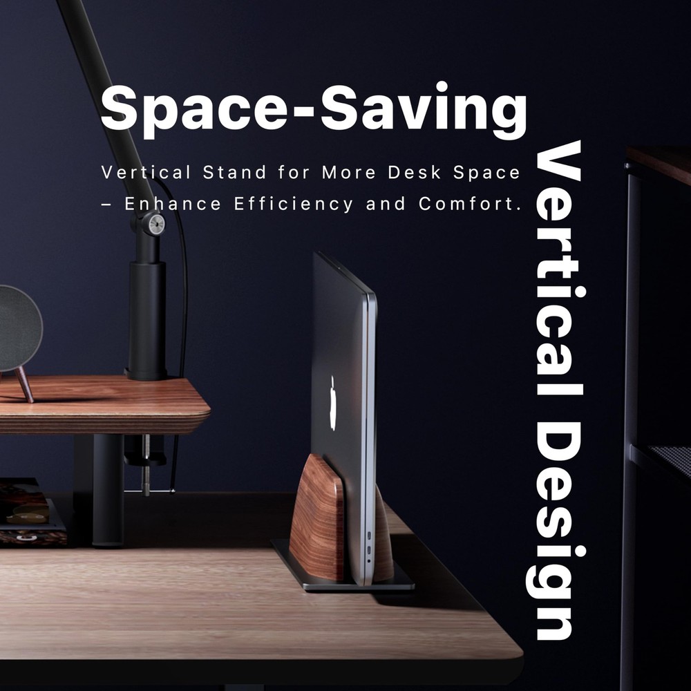 Set for Desk Shelf(Dark Walnut, Accessory)