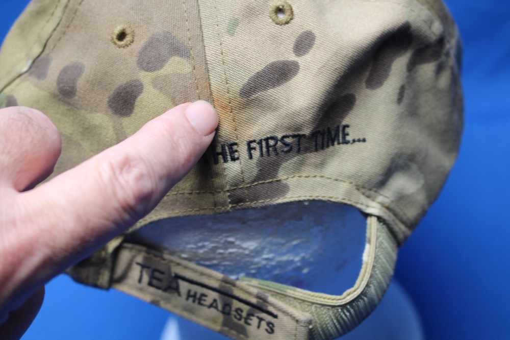 Military Tactical Headset hat cap camo