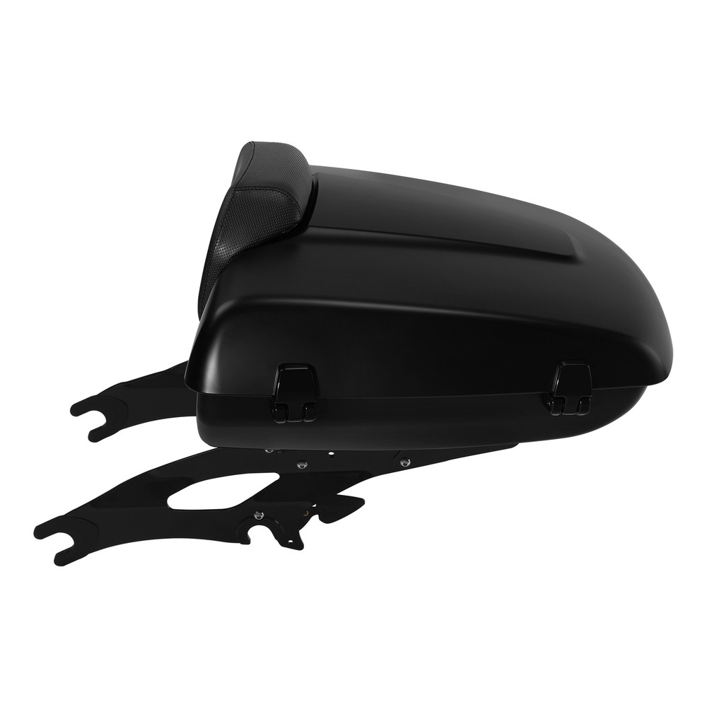 Matte Low Profile Pack Trunk Backrest Mount Rack Fit For Indian Chieftain 14-24