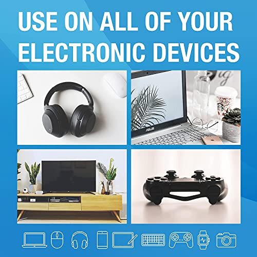 Screen Cleaning Wipes for Electronics TV Phones Monitors Laptops, 20 Pack