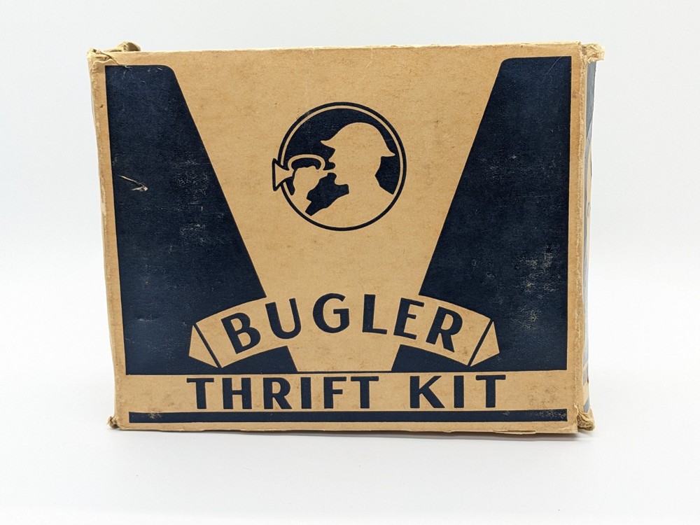 VTG Bugler Thrift Kit Cigarette Tabacoo Rolling Machine Box Papers