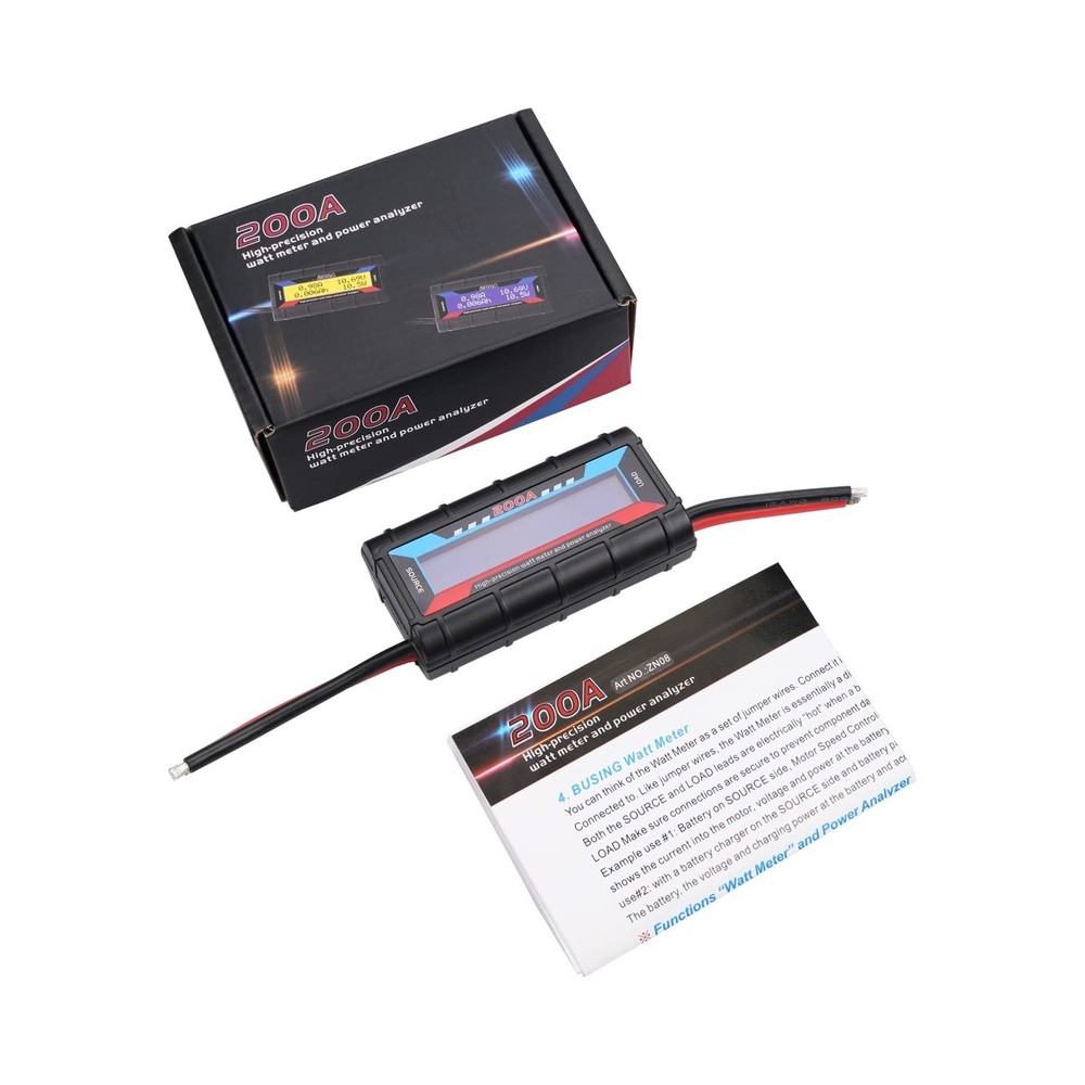 200A High Precision Power Analyzer Multi Meter for Measuring Power Watt (W) V...