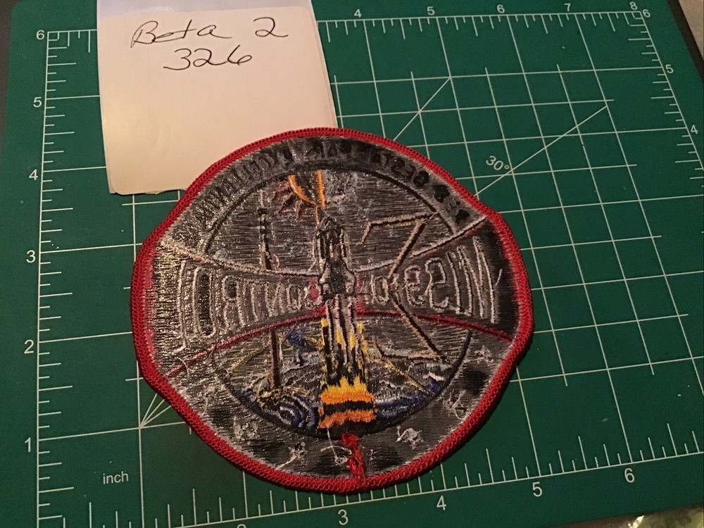 NASA MISSION OPERATIONS -RES GESTA PER EXCELLENTIAM- ORIGINAL SPACE PATCH