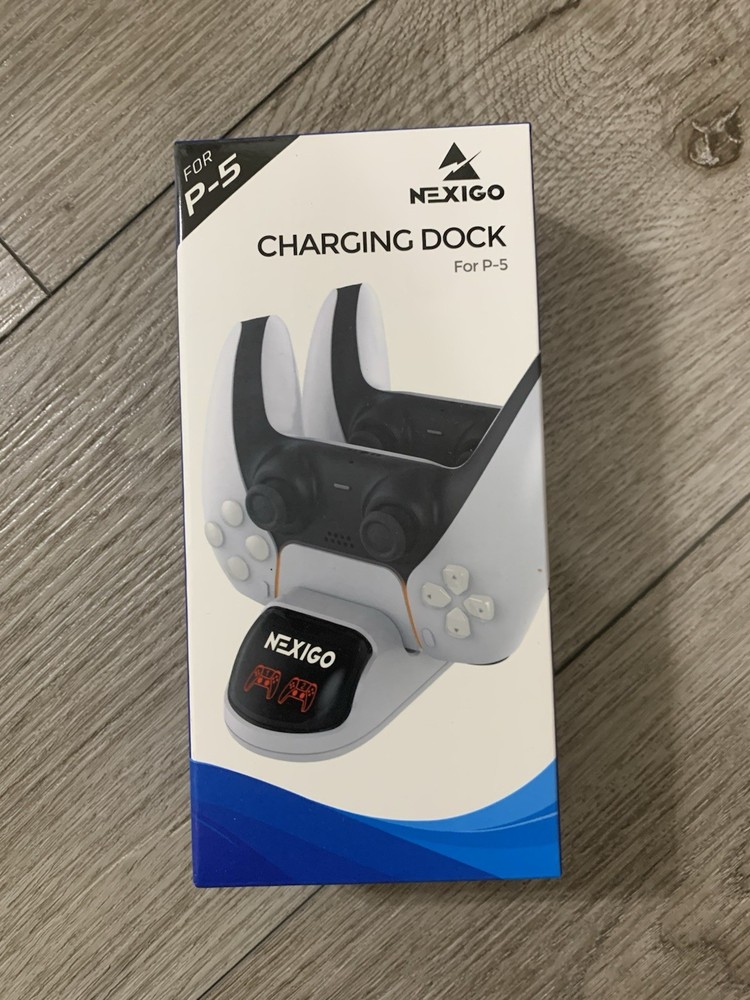 NexiGo Dobe PS5 Controller Charger, Charging Station Dock