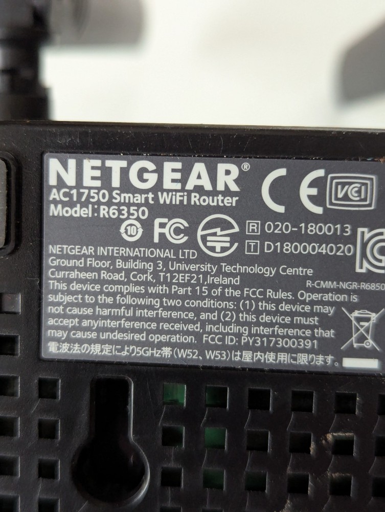 Netgear AC1750 Smart WiFi Router