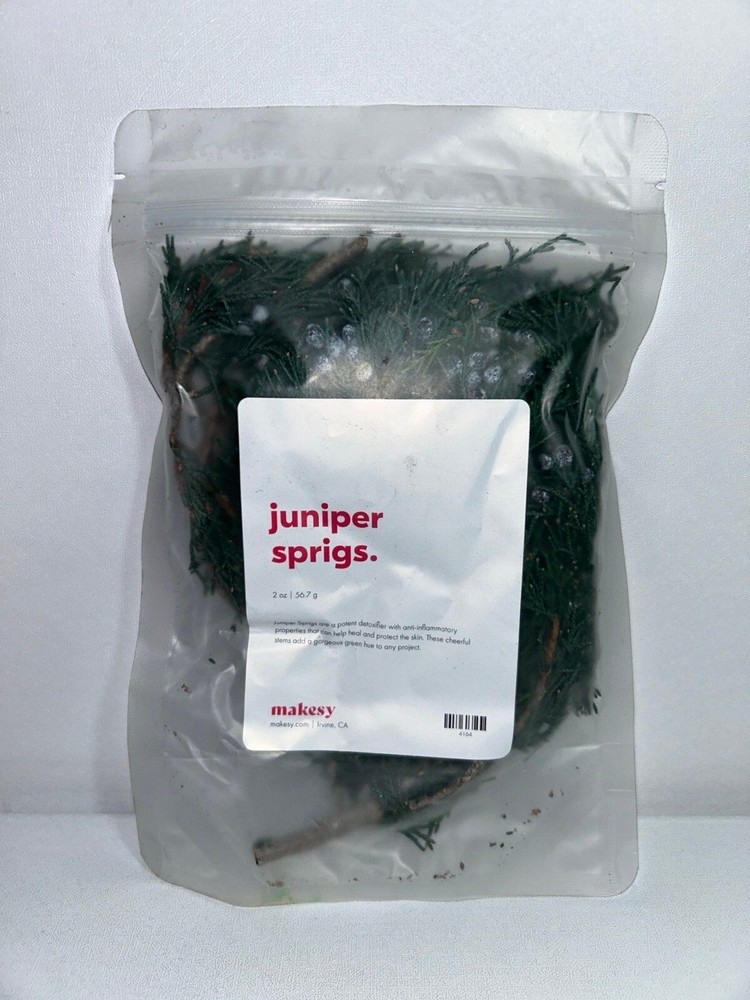 New 2 Oz Juniper Sprigs for Soap Making and Other Projects