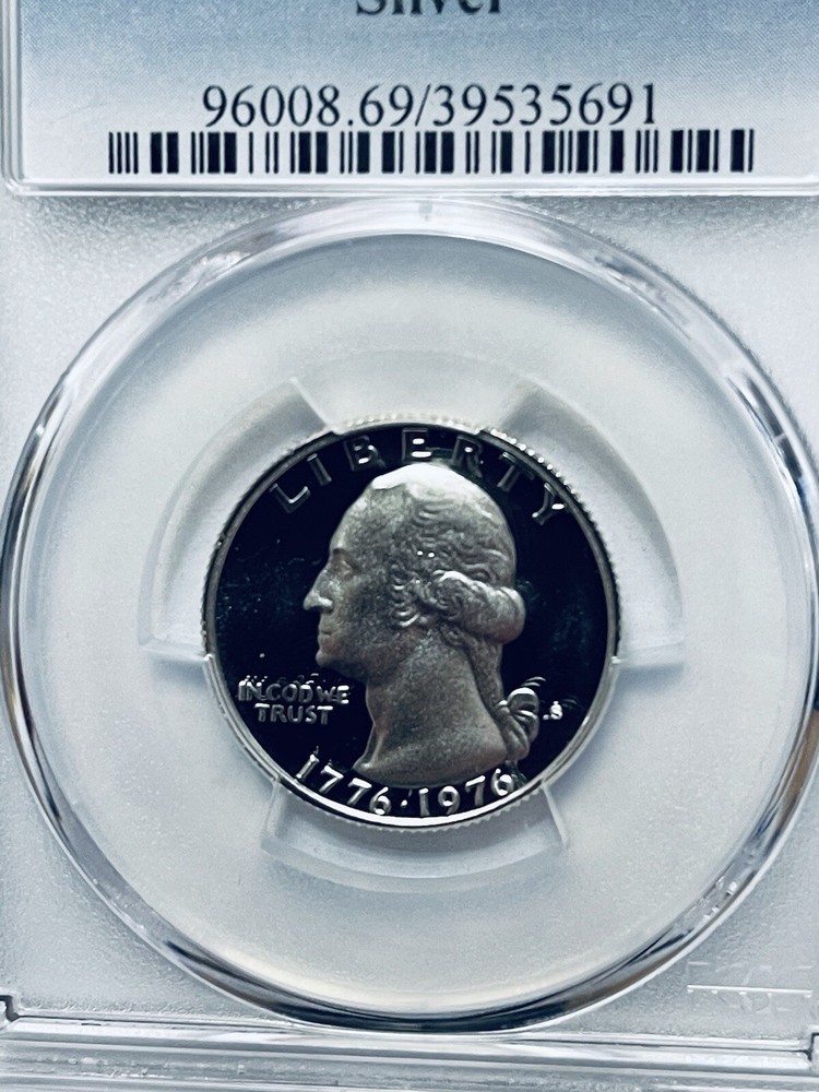 1976-S Washington Quarter Silver PCGS PR69DCAM