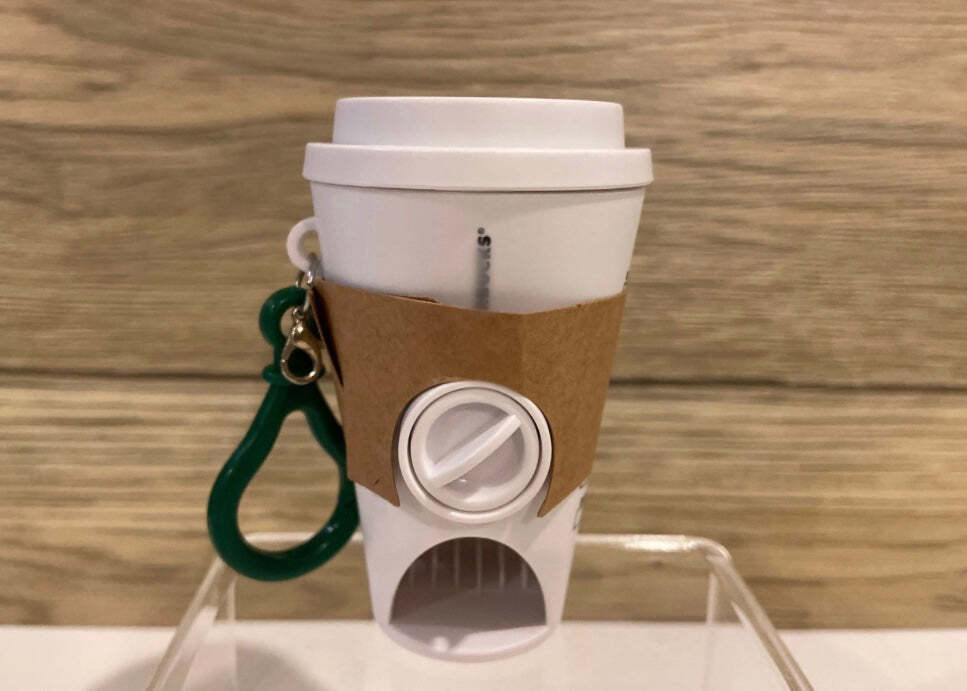 Rare Miniature Coffee Vending Machine with key chain