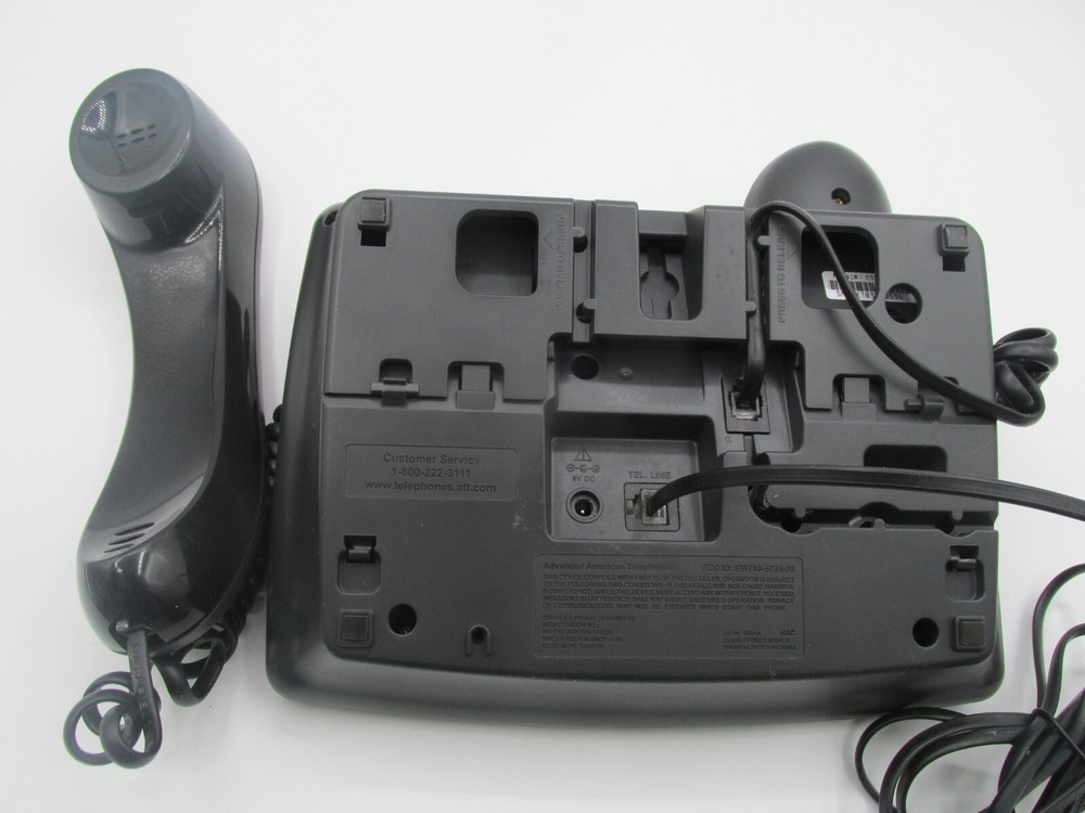 AT&T 5.8GHz TELEPHONE DIGITAL ANSWERING SYSTEM #E5908!