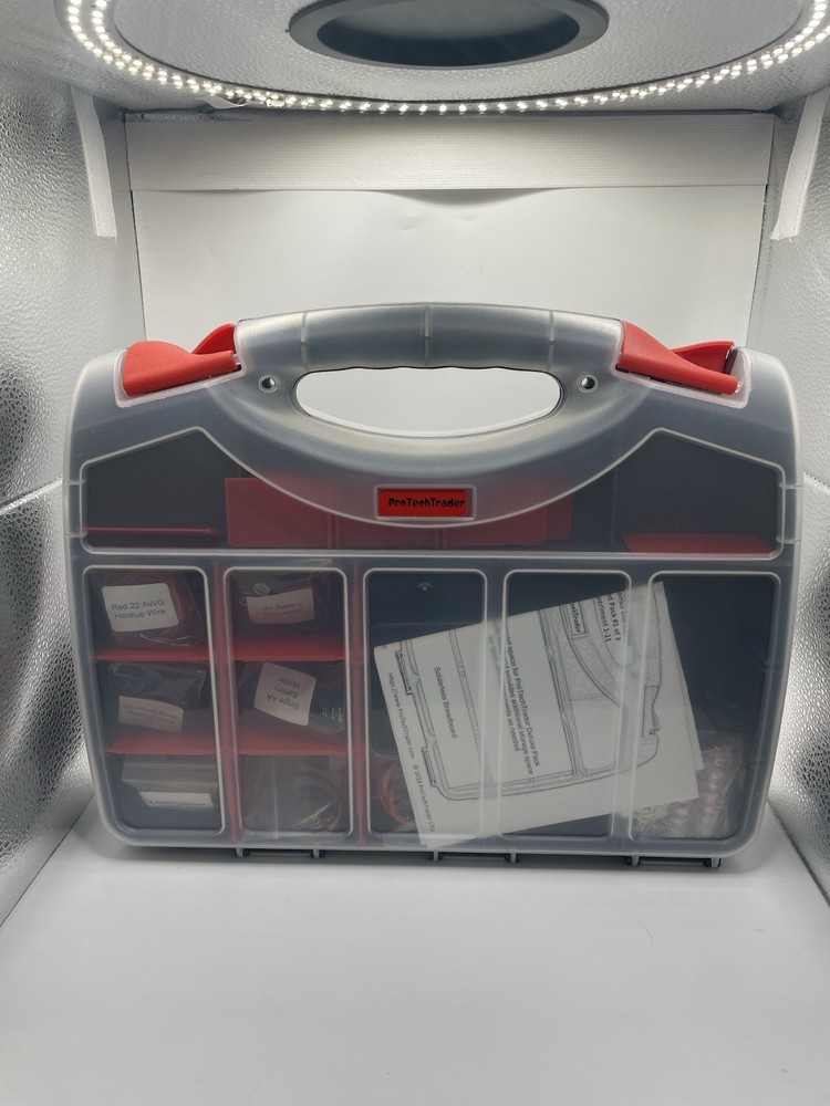 Pro Tech Trader Electronics Kit 1 Deluxe (Some Components Missing)