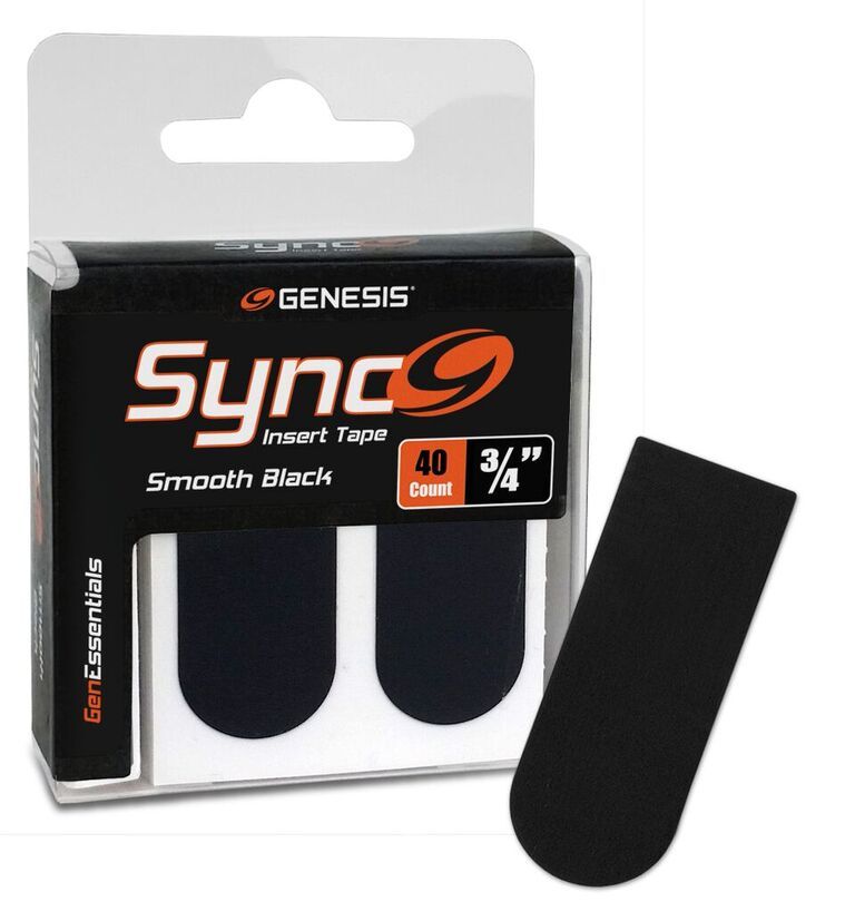 Genesis Sync Tape 3/4" Smooth Black (40 Strips)