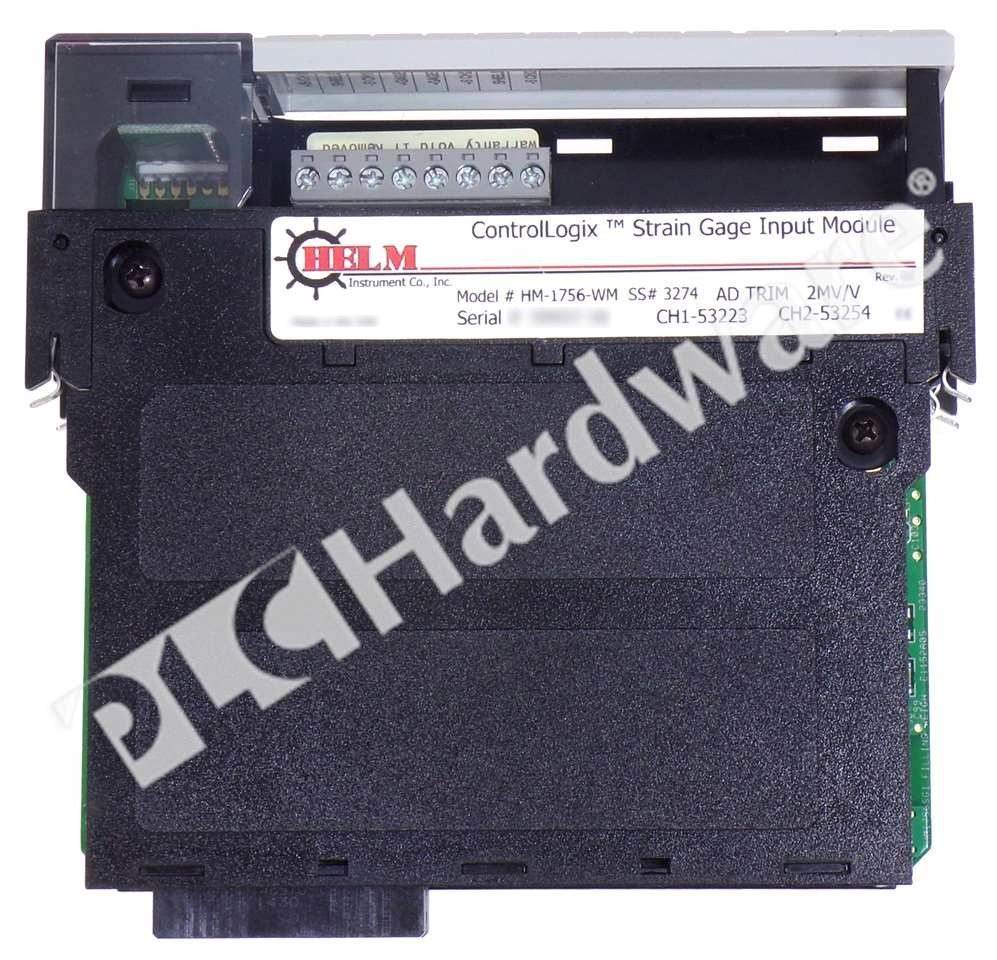 Helm Instrument HM-1756-WM ControlLogix 2-Channel Strain Gage Input Module