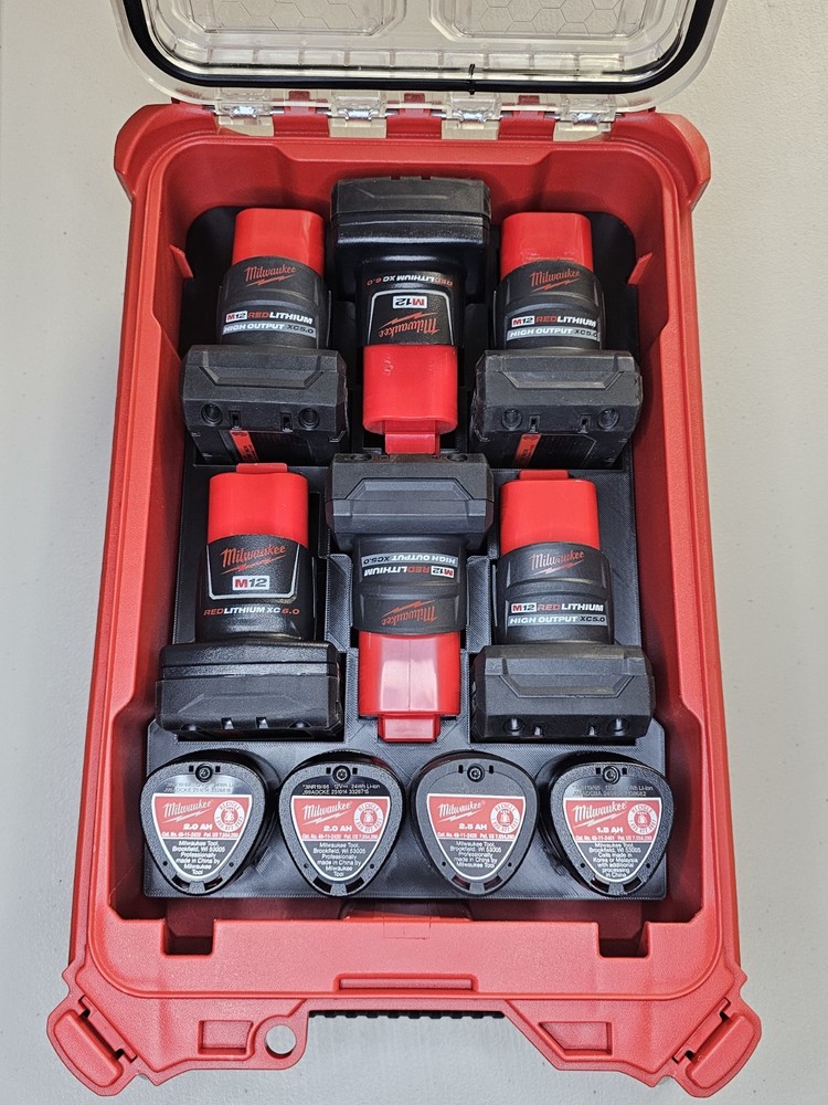 M12 Battery Packout Inserts (Inserts Only)