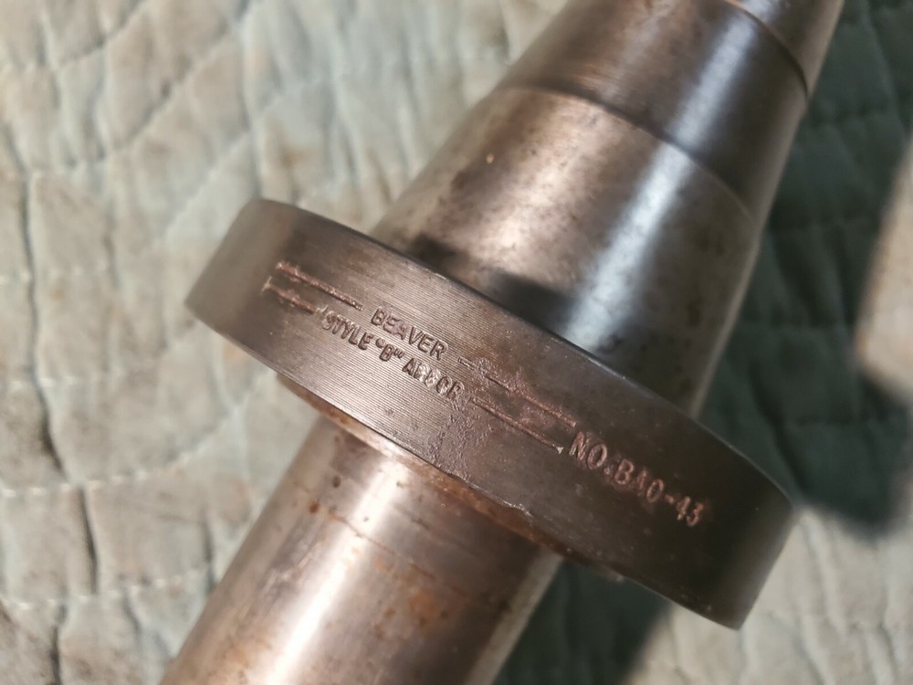 Beaver NTMB 50 Tool Holder Style B Arbor No. BA0-43