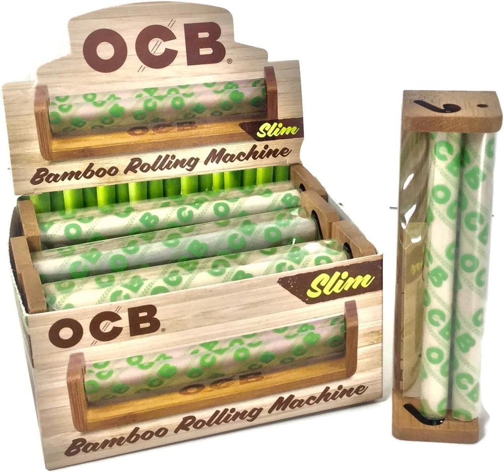 OCB 110 MM Bamboo Slim Cigarette Rolling Machine