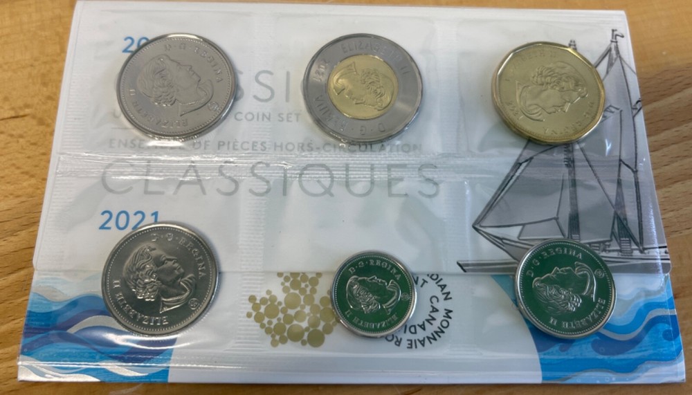 2021 Canada Proof Like Uncirculated Set in envelop with COA