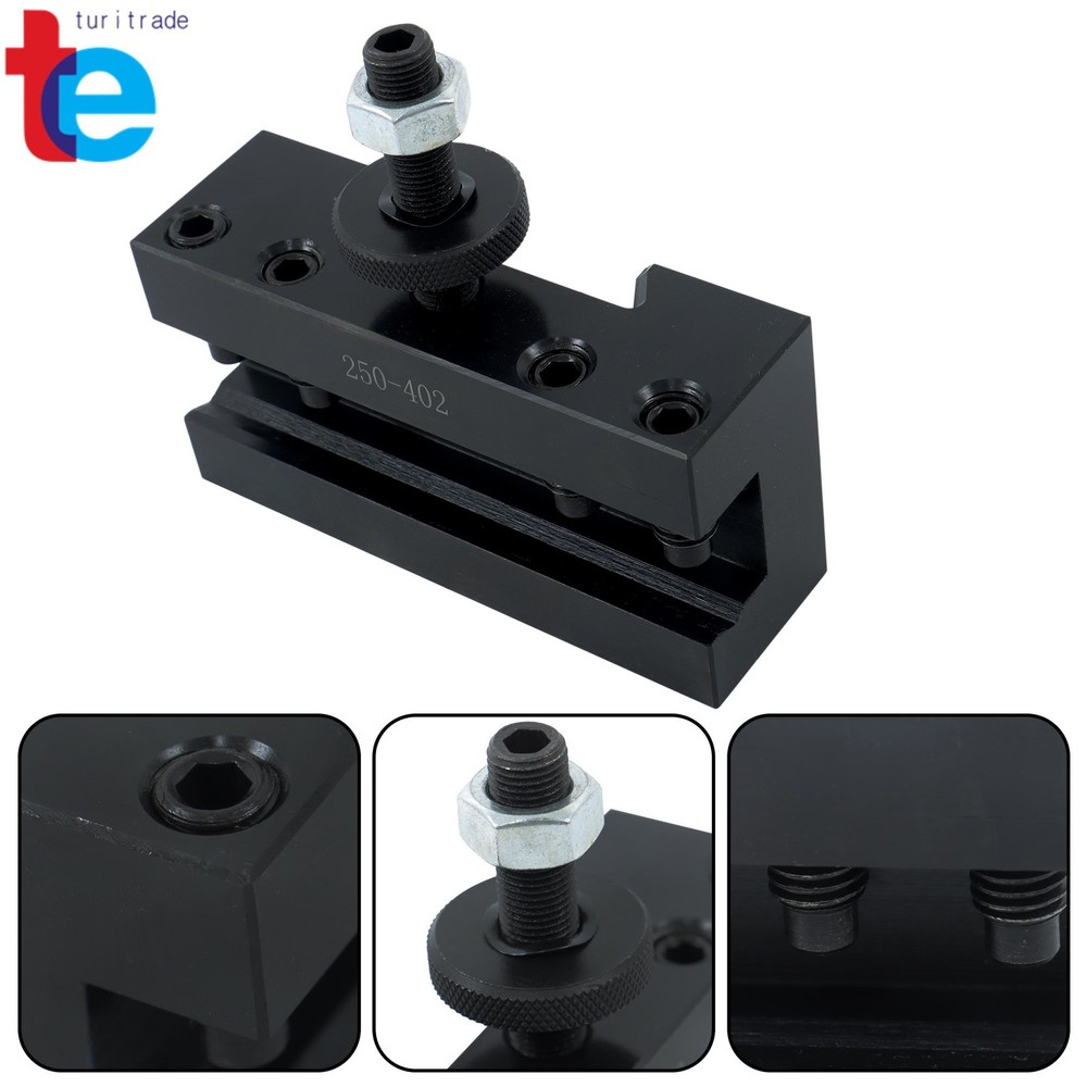 Industrial CA #2 Tool Post 250-402 w/ Quick Change Turning Facing Holder