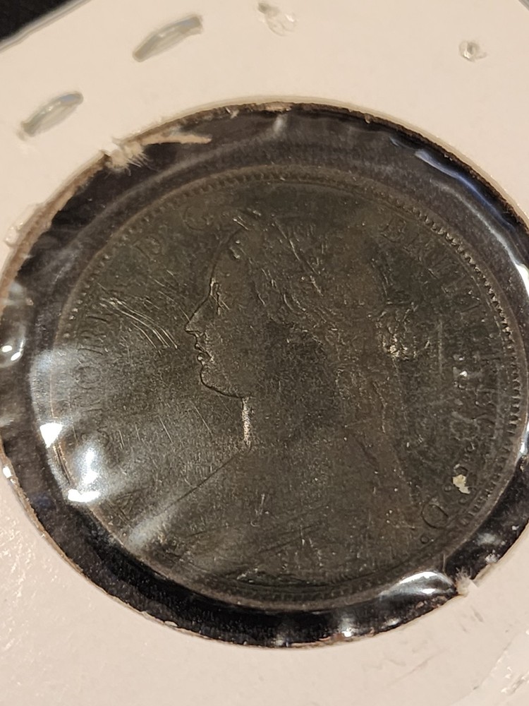 1862 Nova Scotia 1 Cent Coin