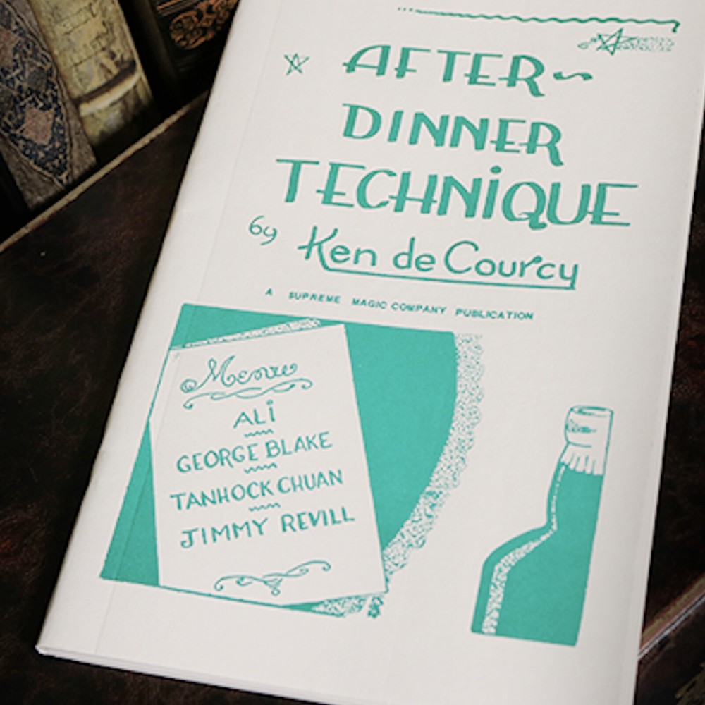 After Dinner Technique by Ken de Courcy - Book