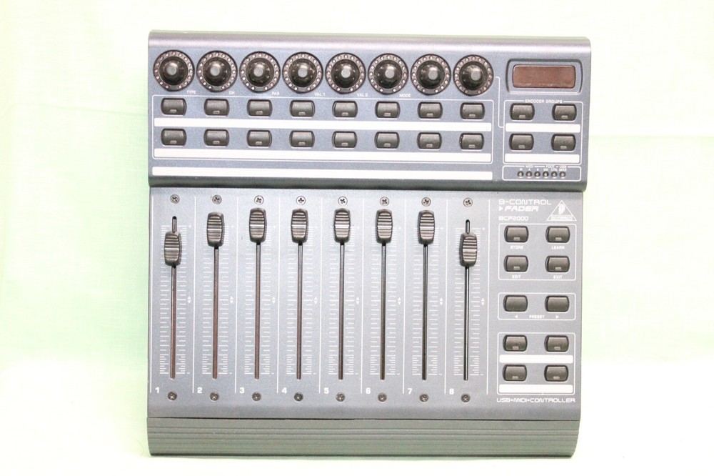 Behringer B-Control BCF2000 USB MIDI DAW Fader Controller NOT TESTED