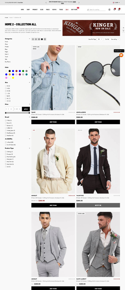 Hola - Multipurpose Shopify Theme | Responsive eCommerce Template | Optimized