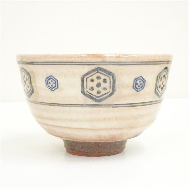 Tea Utensils Colored hexagon pattern ceremony Matcha Stylish tableware Retro