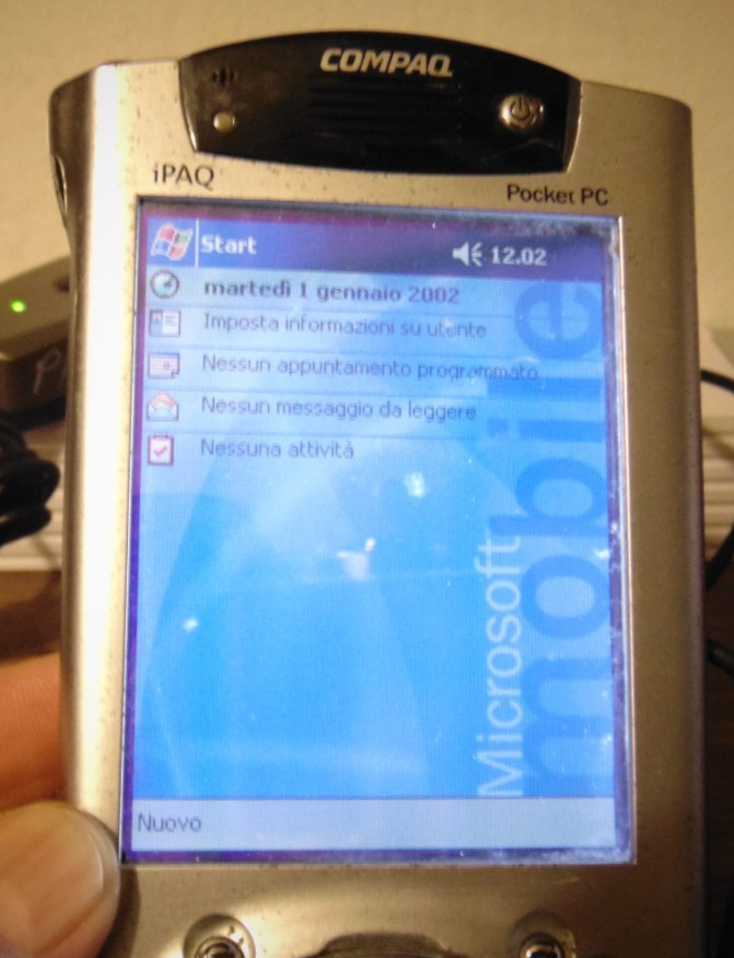 PALMARE iPAQ - COMPAQ H3800 (3850) - WORKING