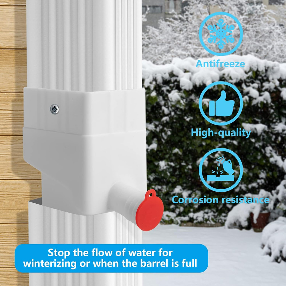 Rainwater Collection System-Rainwater Collection Diverter Connector System-Raind