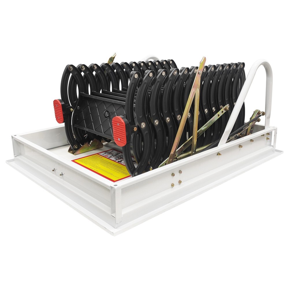 Pull Down Ceiling Ladder Stairs Hidden Telescopic Folding Attic Ladder 9.84 ft