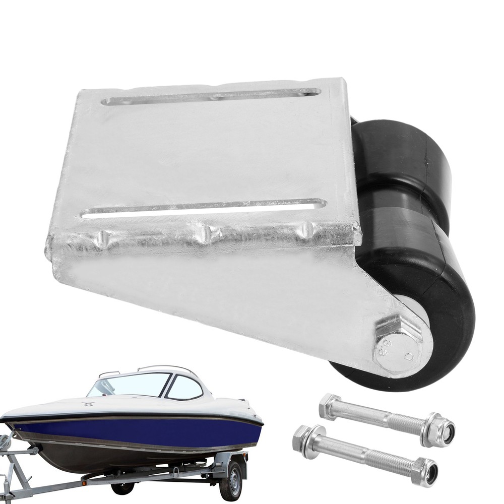 Boat Trailer Rollers with Brackets 12" Keel Roller Assembly Kit for Boat Traile