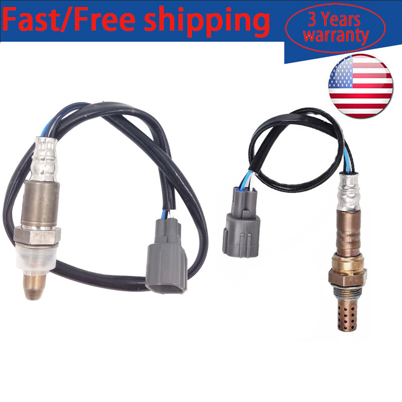 2pcs Oxygen Sensor Up+Downstream For Toyota Corolla 2009-2012 Matrix 2009-2013