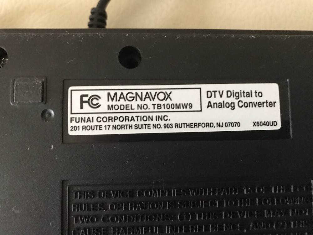 Magnavox TB100MW9
