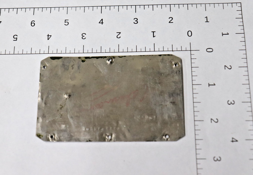 O-300-A Continental Motors Engine Data Plate - 3 Available