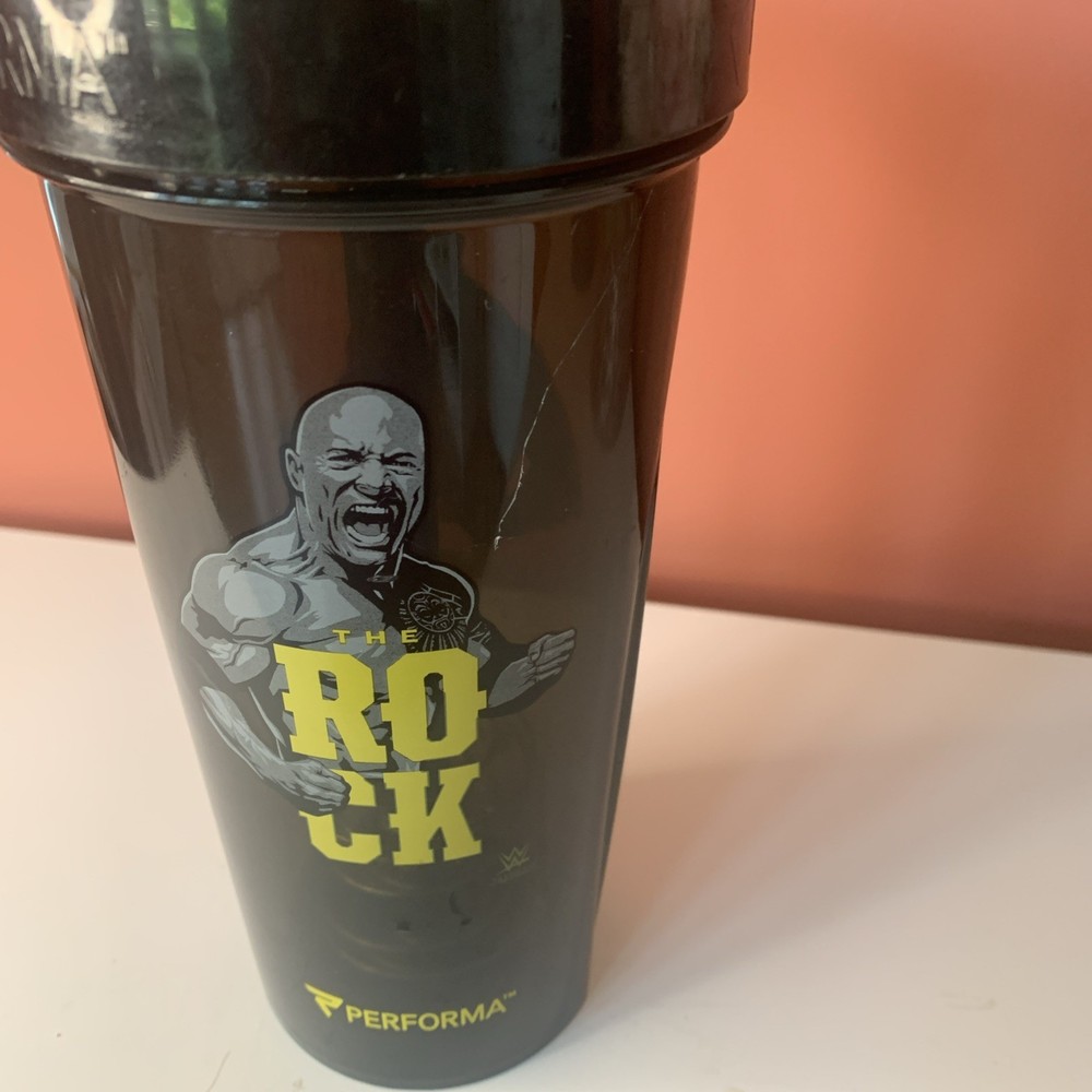 PERFORMA The Rock Black Shaker Bottle - 28oz.