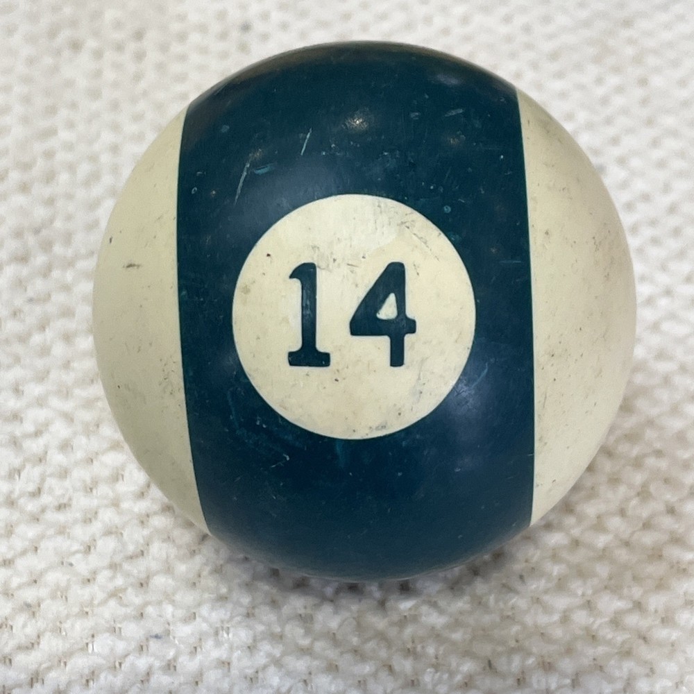 #14 2-1/4" Replacement Pool Ball Green