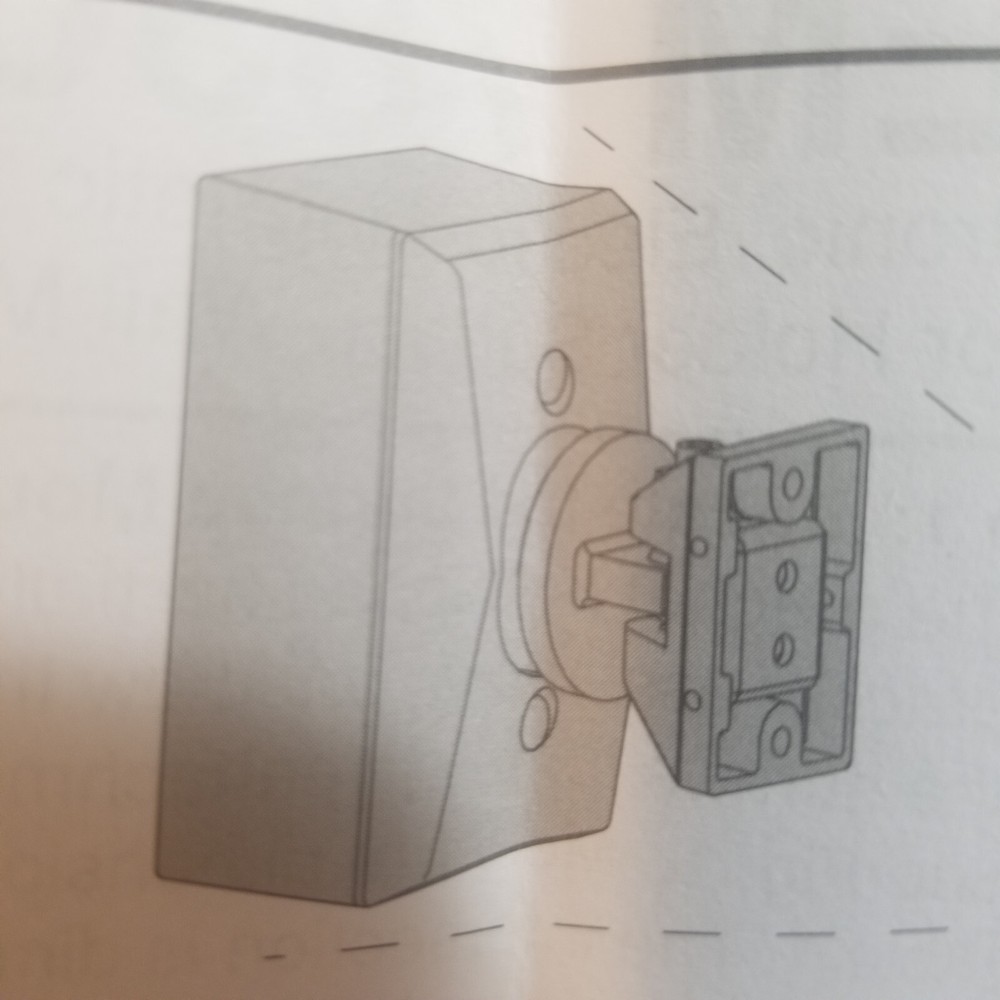 LCN 7830SEM MAG HOLDER SURFACE MOUNT NIB