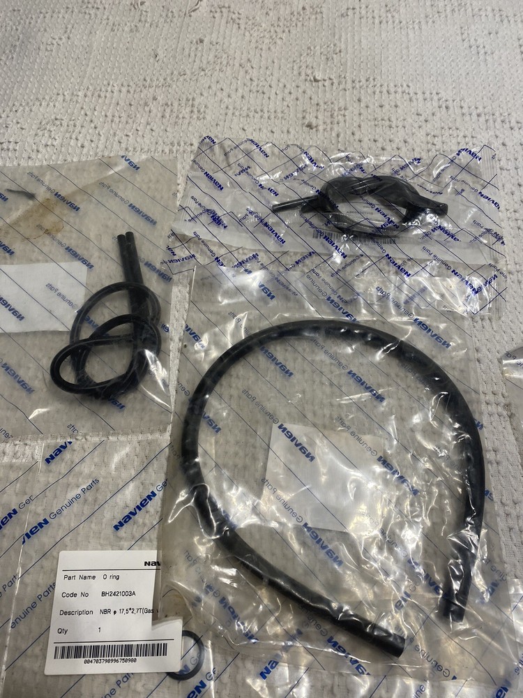 Assorted Navien Parts O-rings / Hose Tube / Remote Control Wire / Temp WIRE ect