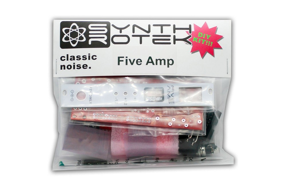 Synthrotek Five Amp DIY Kit - Eurorack Power Supply Module Kit