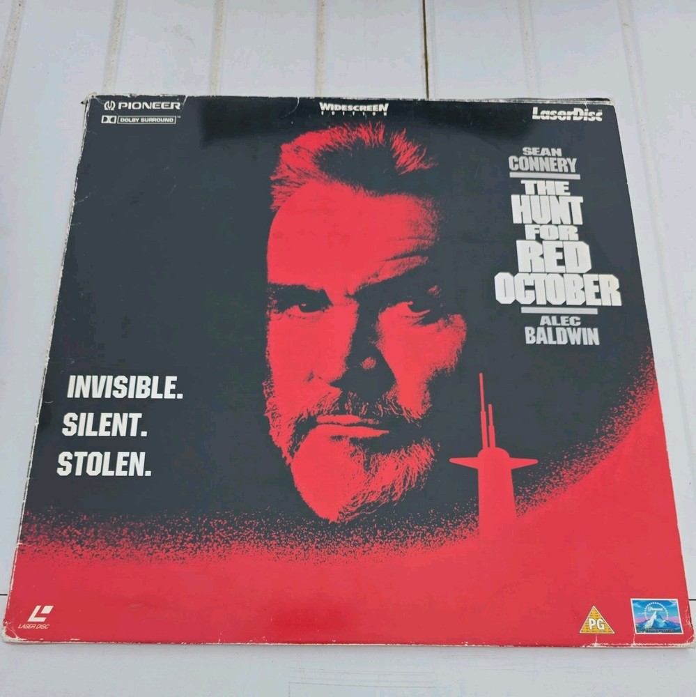The Hunt For Red October  Laserdisc