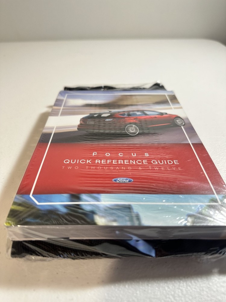 Focus Quick Reference Guide Ford 2012