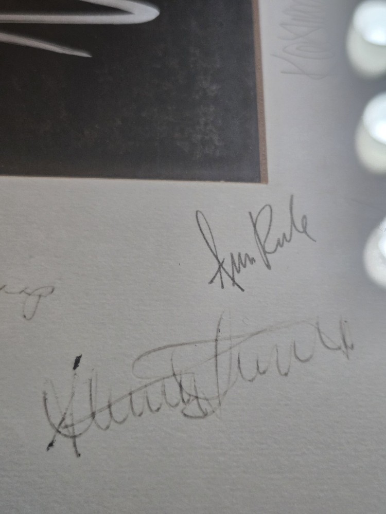 Isaac Stern Portrait Signed