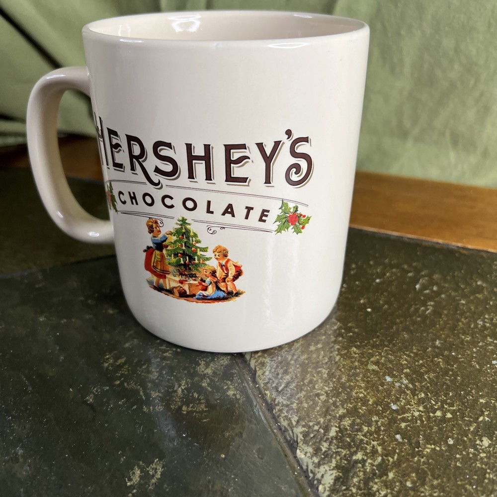Hershey's Chocolate Old Fashioned Oversized Jumbo Christmas Coffee Mug