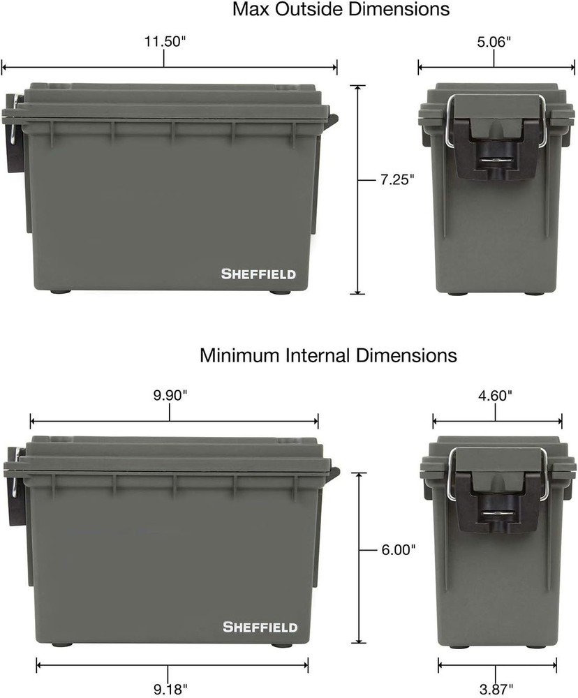 Box, Charcoal Black