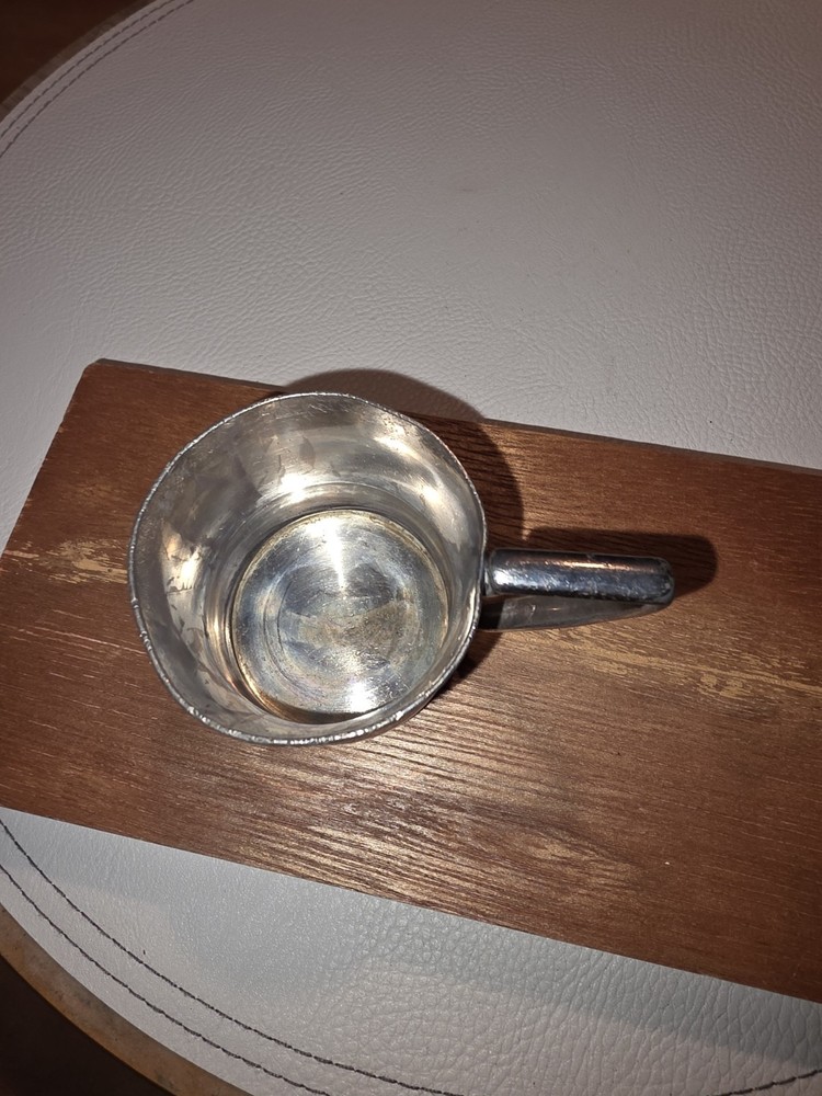 Vintage Forbes Small Silver Cup With Handle S.P. Co.