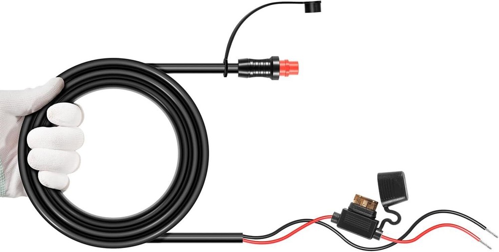010-11425-01 Threaded Power Cable for Garmin GLS 10 Sonar Module, GPSMAP 6200
