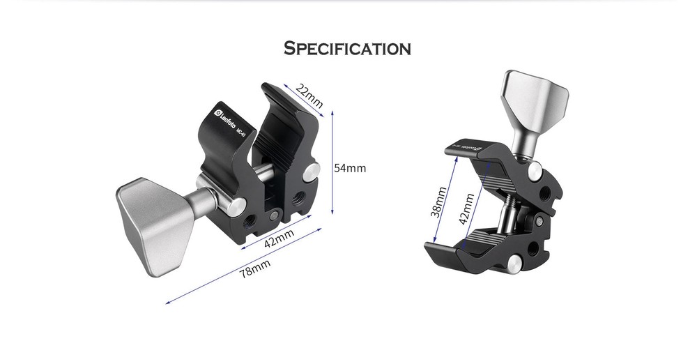 Leofoto MC-40 Multipurpose Clamp