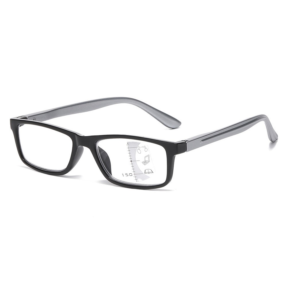 Multifocus Reading Glasses Computer Readers Spring Hinge Progressive Eyeglasses